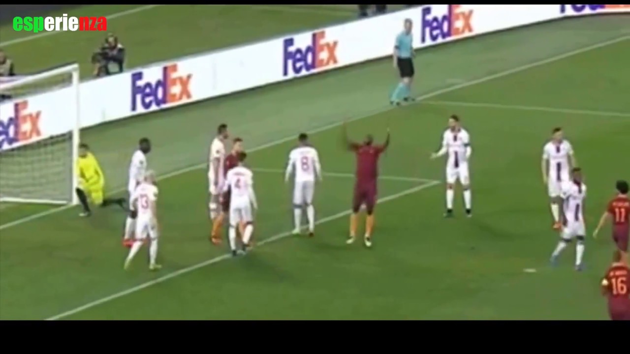 Roma-Lione 2-1 - HD HIGHLIGHTS - 16/03/2017