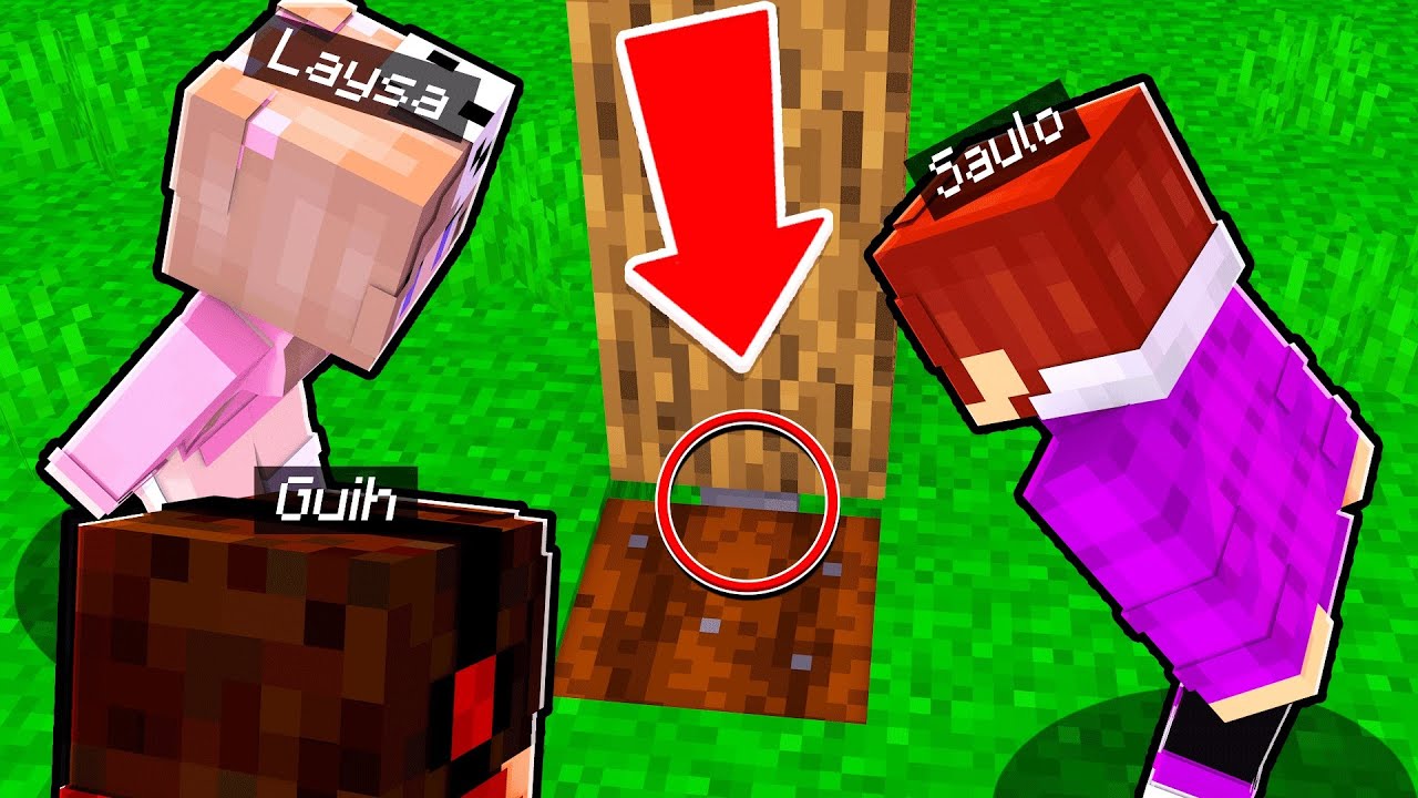 tente ACHAR O BOTÃO ESCONDIDO neste mapa de DESAFIO no minecraft