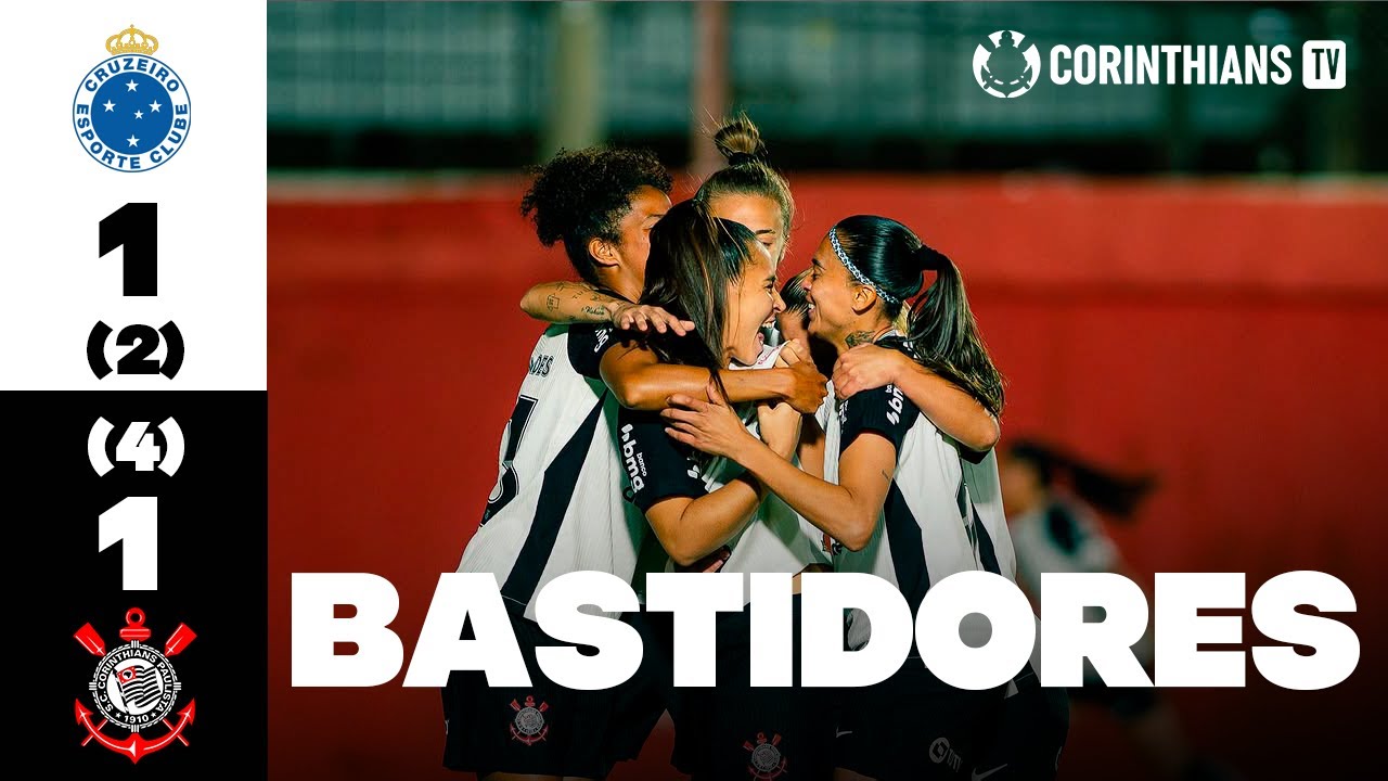 BASTIDORES DAS BRABAS | CRUZEIRO 1 (2) X (4) 1 CORINTHIANS | COPA DO BRASIL 2025 | 2ª FASE