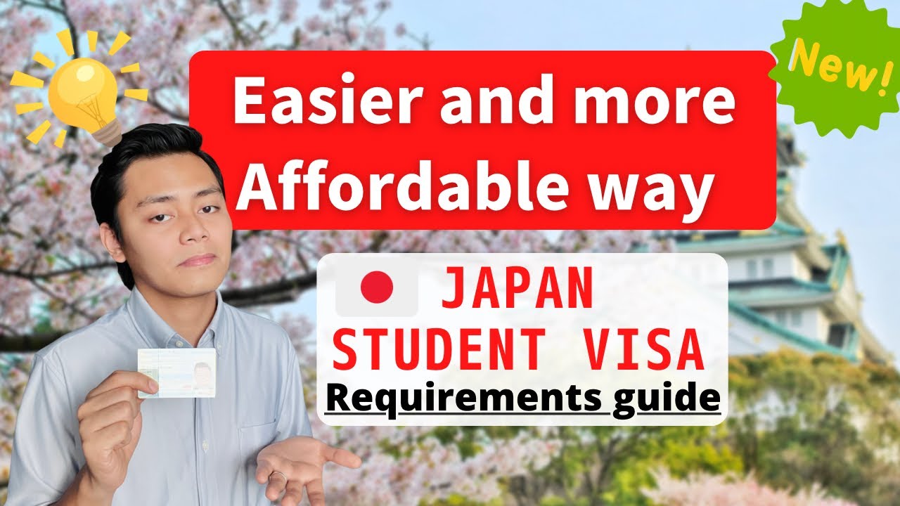 How to apply for a Student Visa JAPAN | Easier and Affordable Visa application