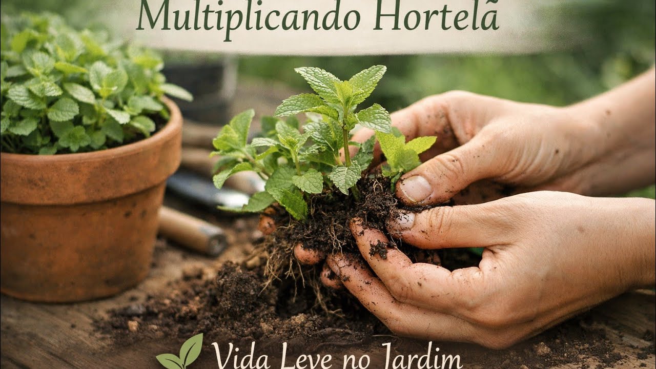 Semana Tranquila no Jardim: Multiplicando Hortelã e Criando um Jardim Curativo | Vida Leve no Jardim