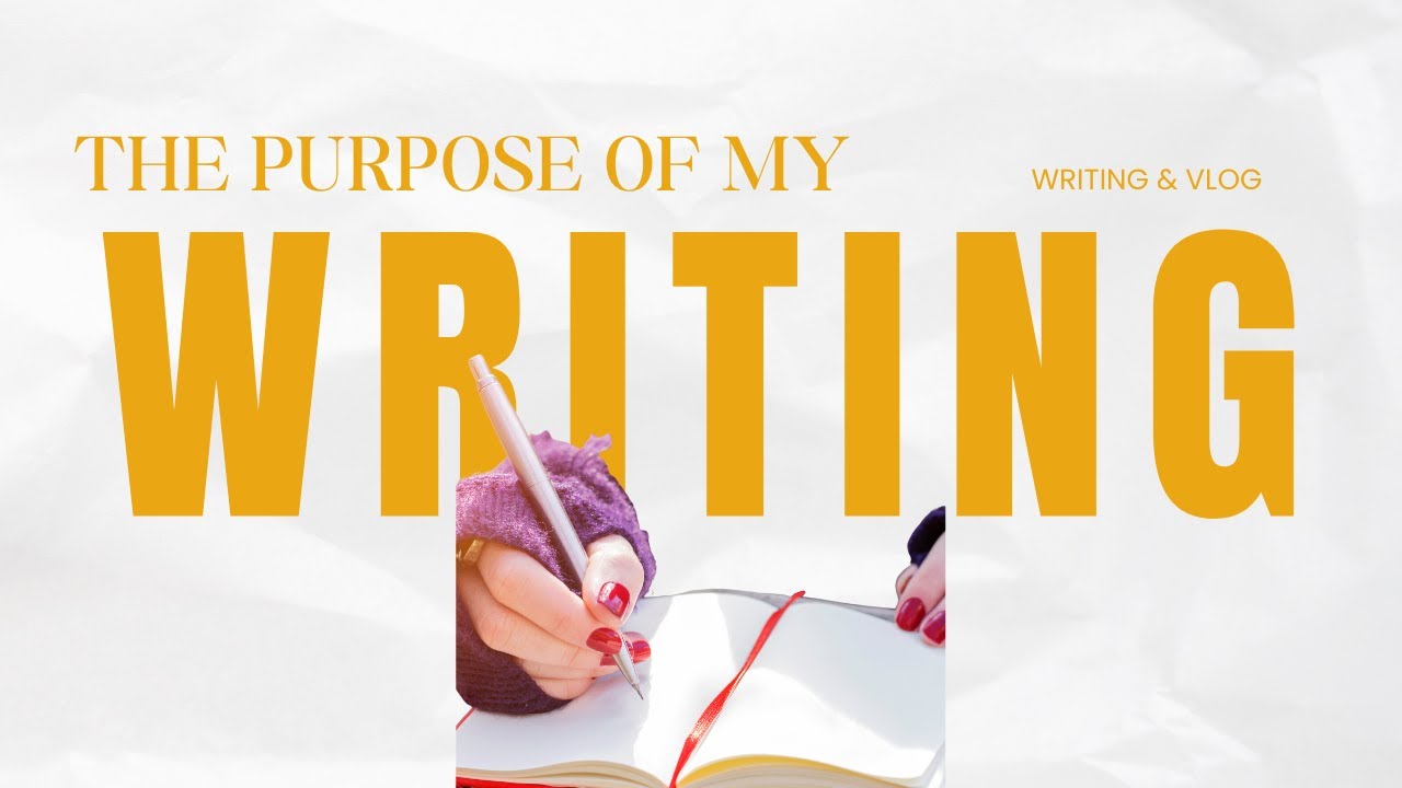 Why I write | TESTIMONY