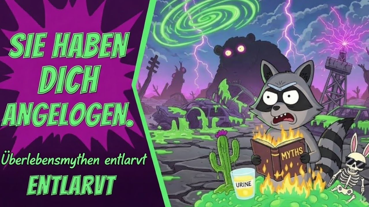 Überlebensmythen, die dich in einer postapokalyptischen Welt umbringen werden