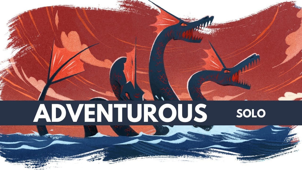 Adventurous | Solo Board Game How to Play | Tutorial Playthrough (Review Copy Provided)