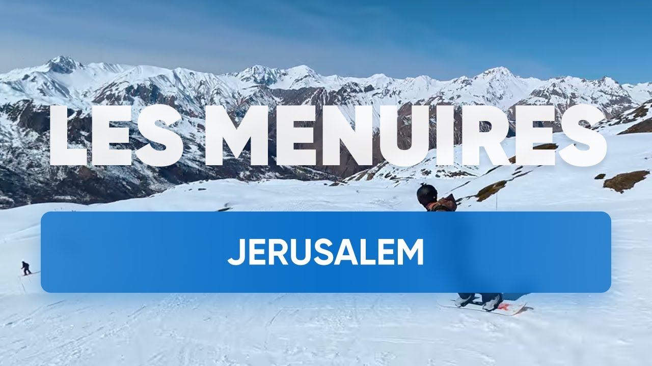 Jerusalem (Blue), Les Menuires Ski Resort, 3 Valleys, France