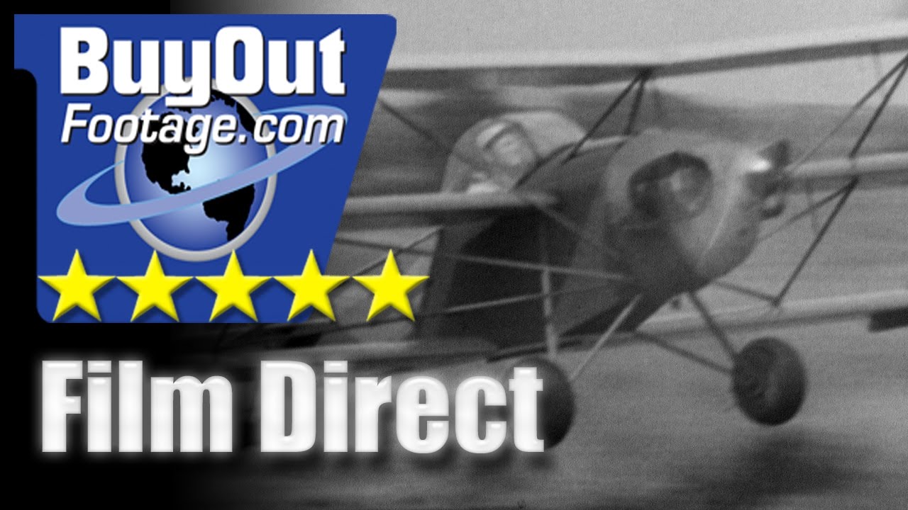 Test Flight of Do It Yourself Mini Triplane 1954
