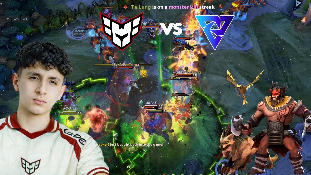 TAILUNG KICK TUNDRA  - BLAST SLAM VI MALTA - HEROIC VS TUNDRA