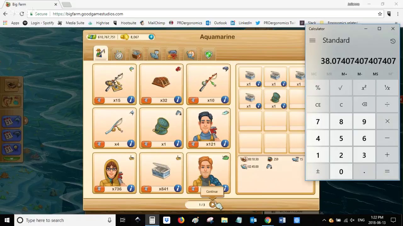 Big Farm Fishing Tutorial