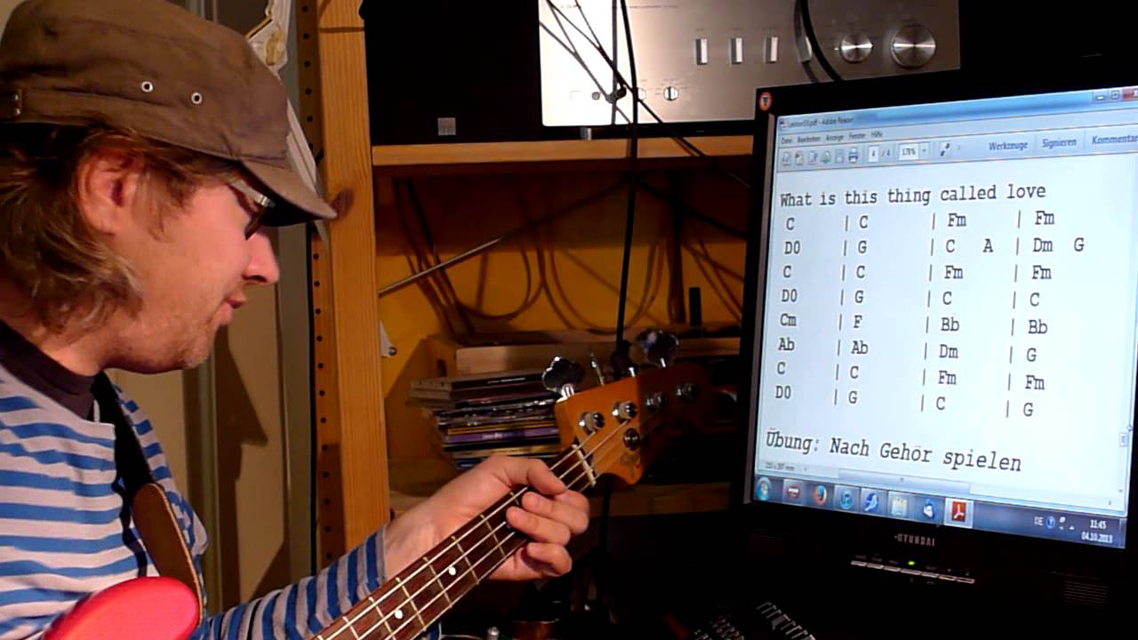 Lektion 61: Walkingbass 2 Schemata auf- und abwärts (2), Teil 1