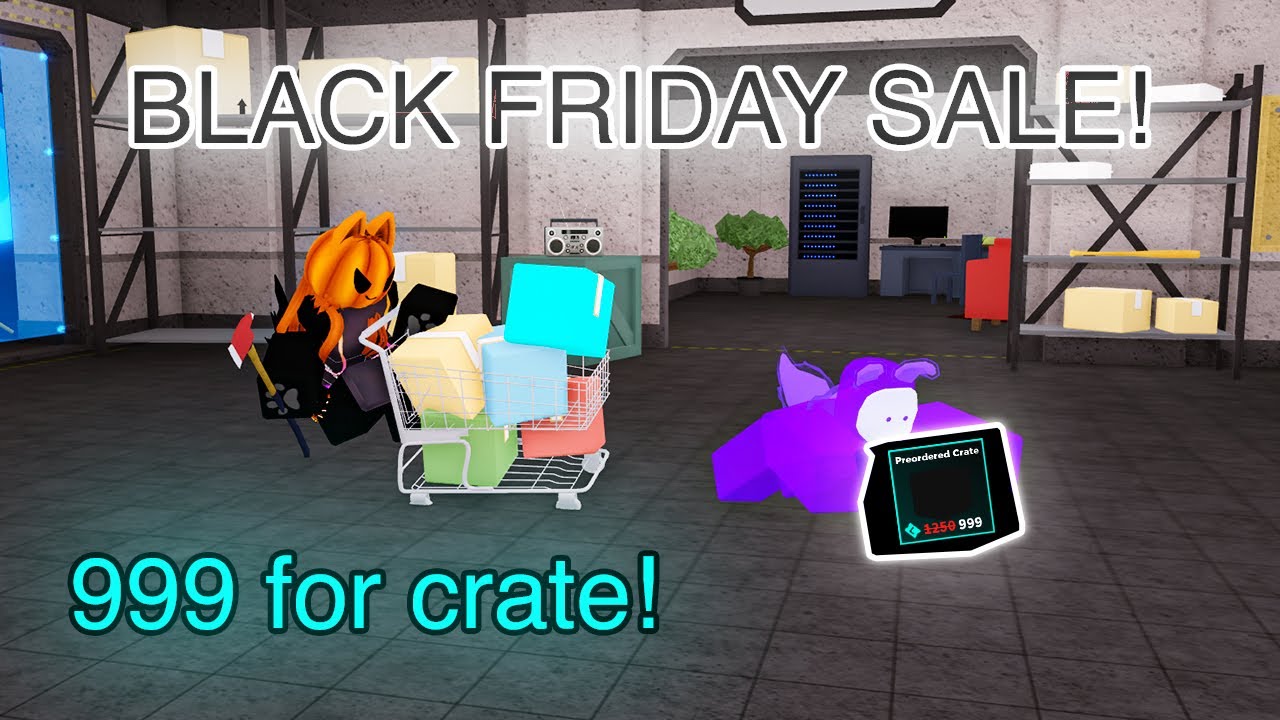 BLACK FRIDAY SALE! Crates price discount, Preorder Gootrax Costume Crates! [Roblox - Kaiju Paradise]