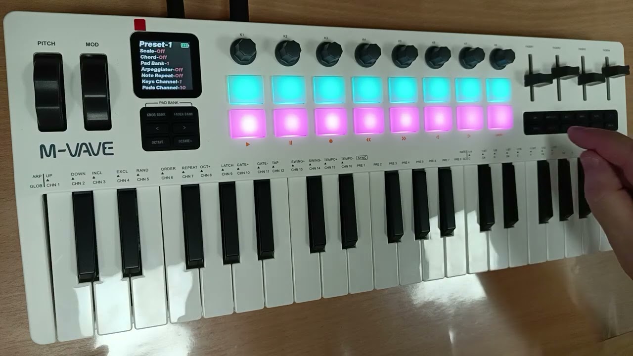 M-VAVE SMK-37 Pro. Часть 2: Знакомимся дальше