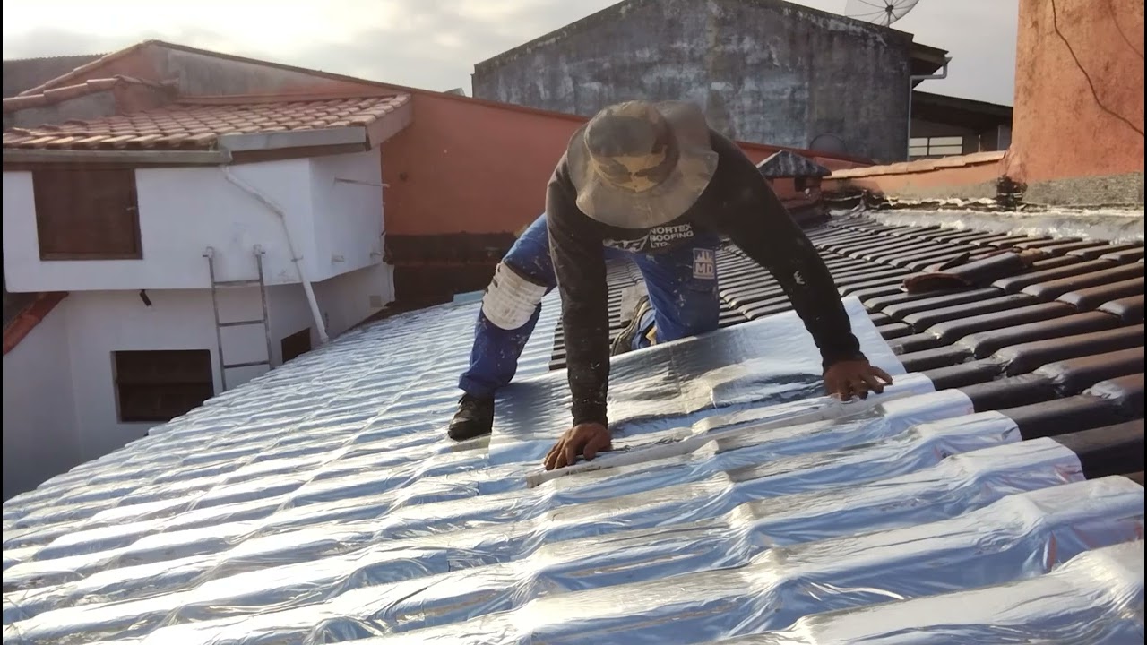 como colocar manta asfáltica adesiva