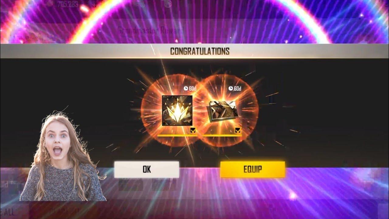 Claim Grandmaster Avatar & Banner in Free Fire।।😍😍