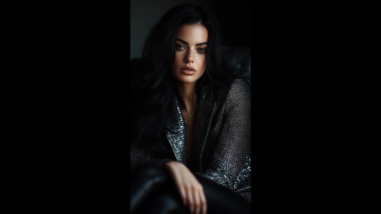 Velvet Graphite: Selene Vale #model #fashion #aimodel #portrait #video