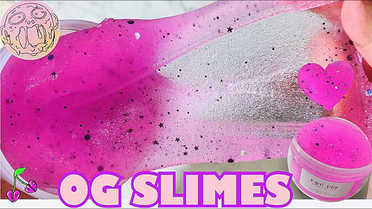 【OG SLIMES💗👯‍♂️E-GIRL JELLY👯💗ムチムチ、パチパチ ASMR】100% honest slime review
