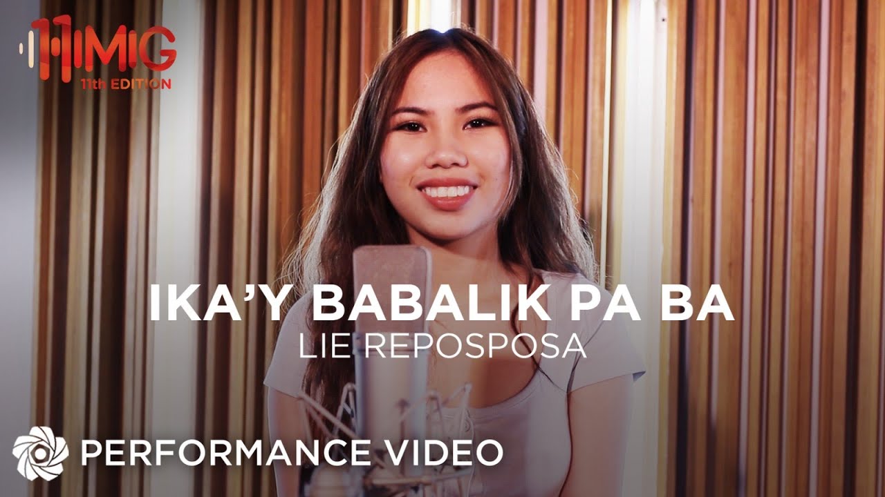 Lie Reposposa performs Juris' Ika'y Babalik Pa Ba?