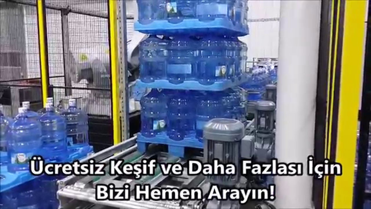 DAMACANA PALETLEME ROBOTU 3000 ADET DAMACANA SAAT  – TARA ROBOTİK OTOMASYON