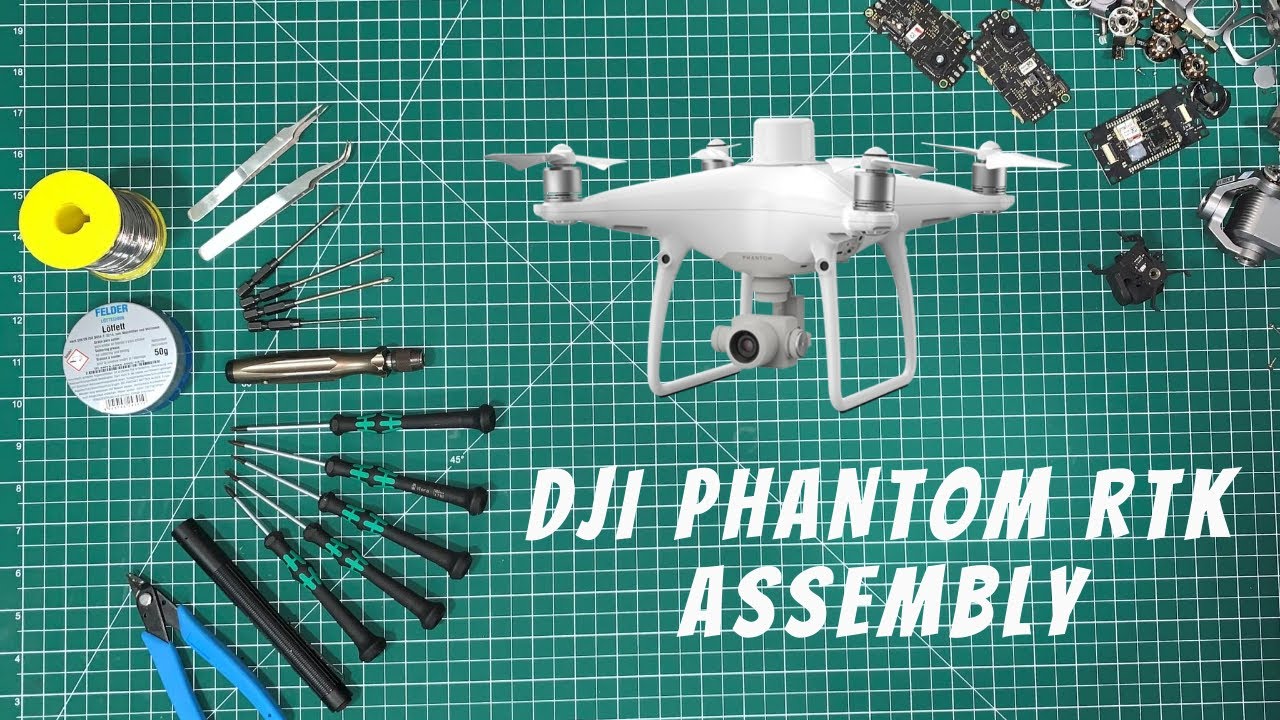 Dji Phantom 4 RTK Assembly