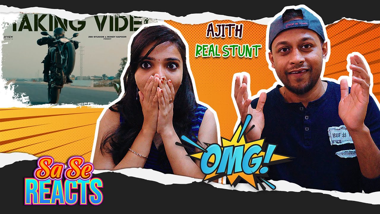 Valimai Making Video REACTION | Ajith Kumar | Yuvan Shankar Raja | H Vinoth | MUMBAI TAMIL COUPLE