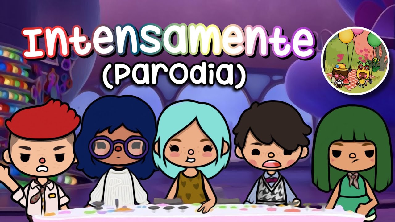 Intensamente Parodia😡😭😱*Somos las emociones de Zizi🍍‼️|Toca Cam!|