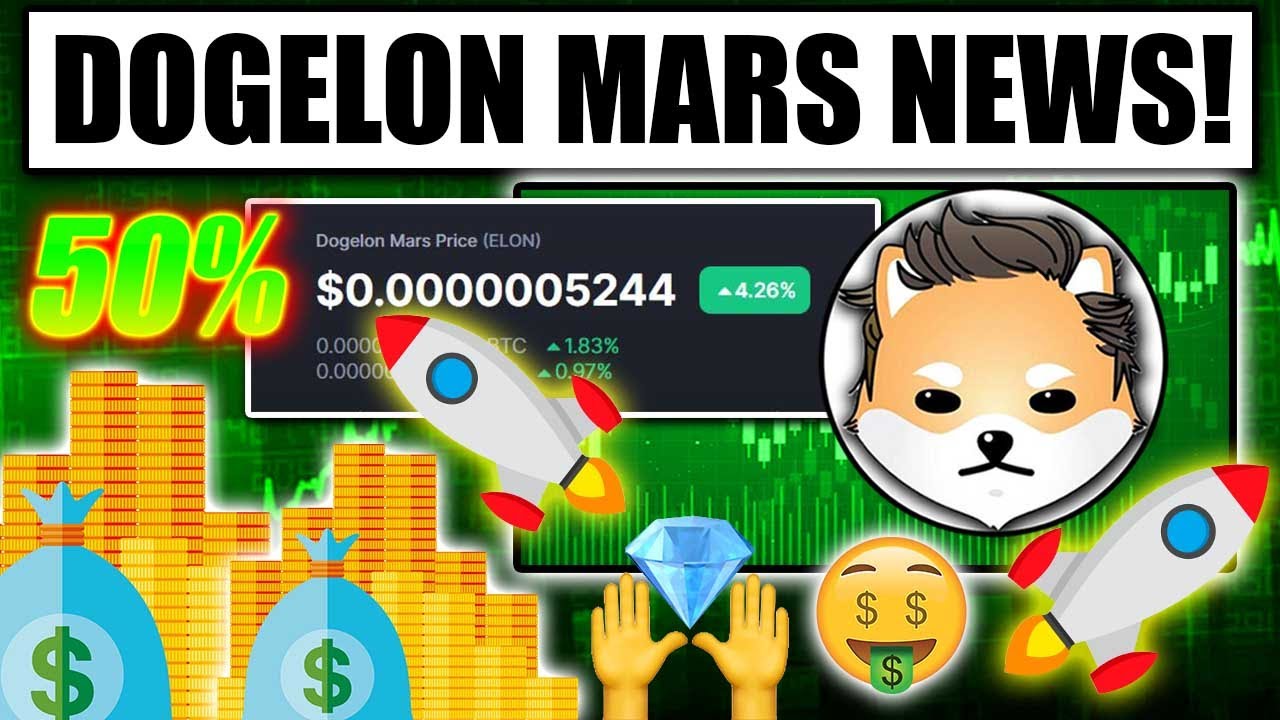 BIG NEWS FOR DOGELON MARS COIN! WE ARE AGAING IN THE GREEN ZONE! PRIC EPREDICTION 2030! CRYPTO NEWS!