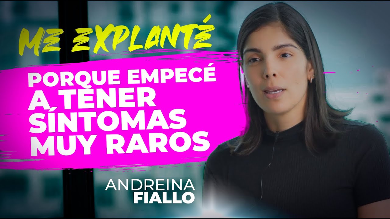 ANDREINA FIALLO NOS CUENTA TODOS LOS SÍNTOMAS QUE TENIA ANTES DE LA #EXPLANTACION CON #ALANGONZALEZ