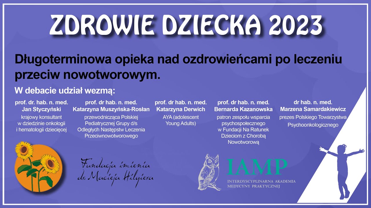 Długoterminowa opieka nad ozdrowieńcami po leczeniu przeciw nowotworowym.