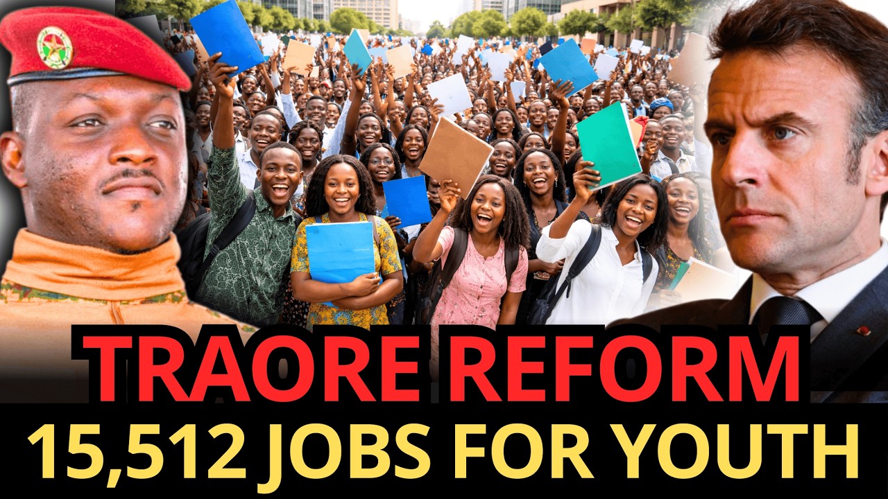Historic MOVE: Traore Opens 15,512 GOVERNMENT JOBS Through NATIONAL EXAMS