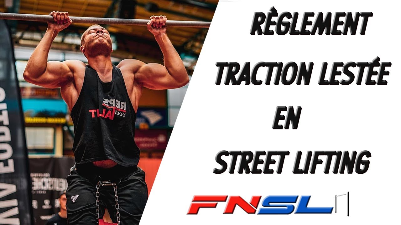 Règlement Traction - Street lifting  FNSL