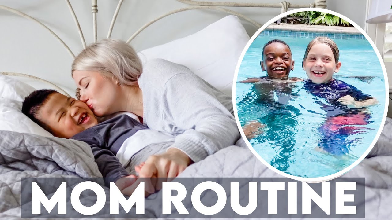 Mom Routine with 7 Kids 💗 (Summer 2021)