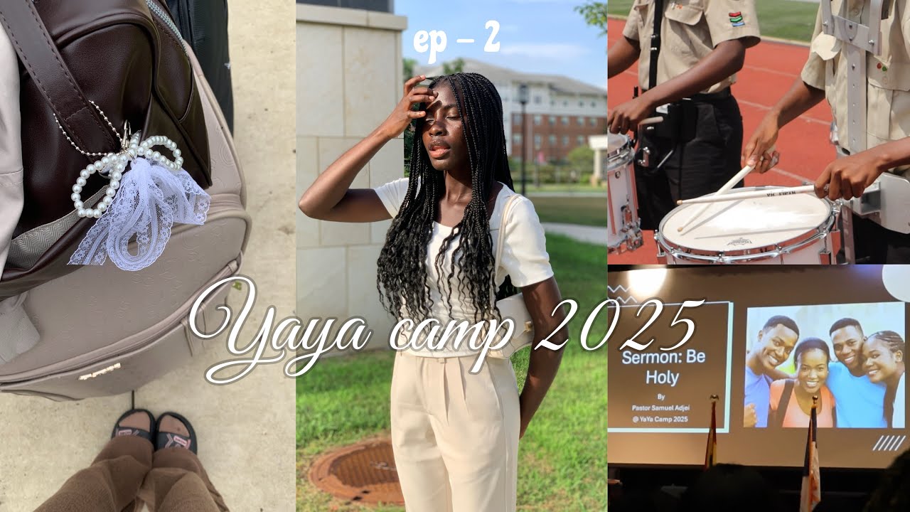 NAGSDA Yaya camp 2025 - ep 2  🌱  🌱  PF parade, Praise Night,  & Final service (Fri–Sun)