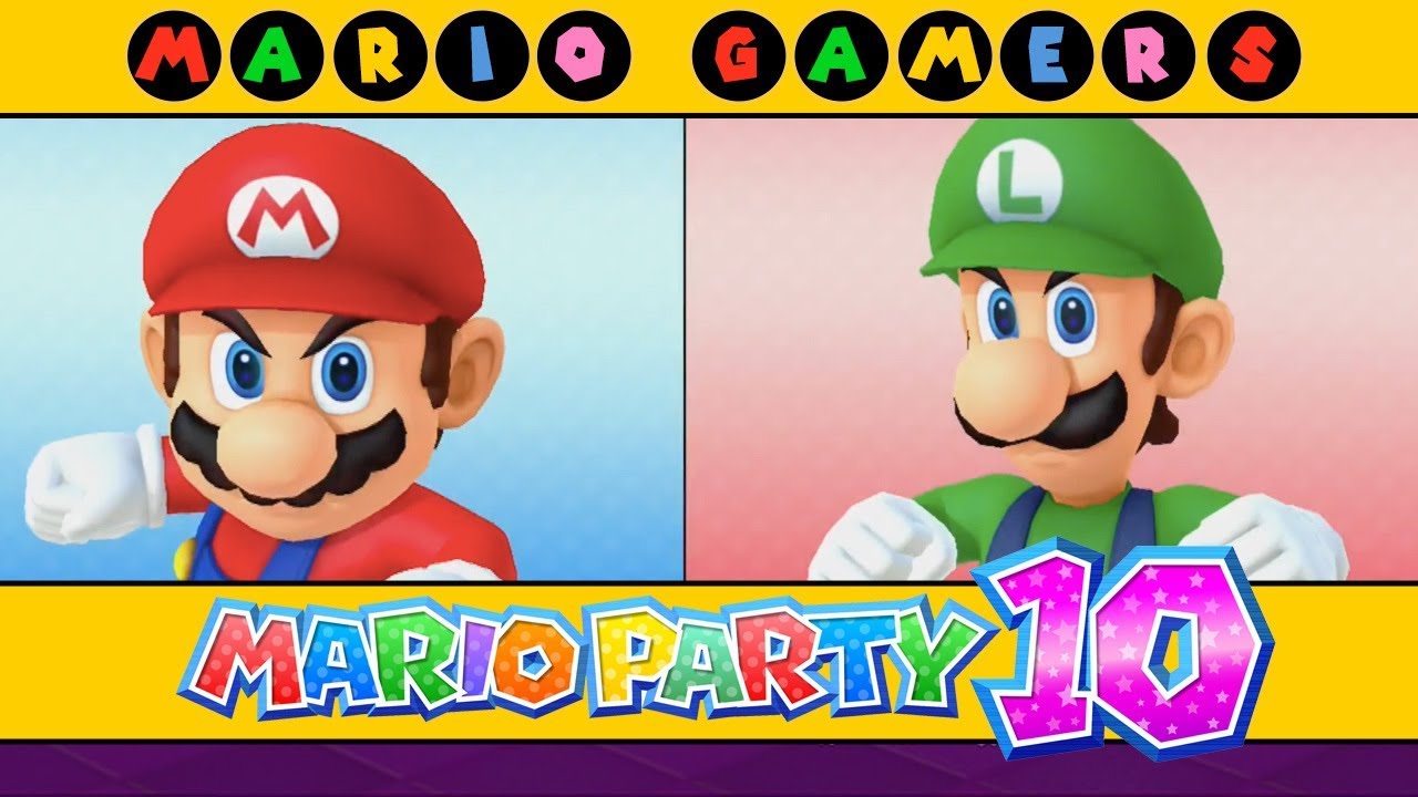 Mario Party 10 - Mushroom Park (Mario vs Luigi)