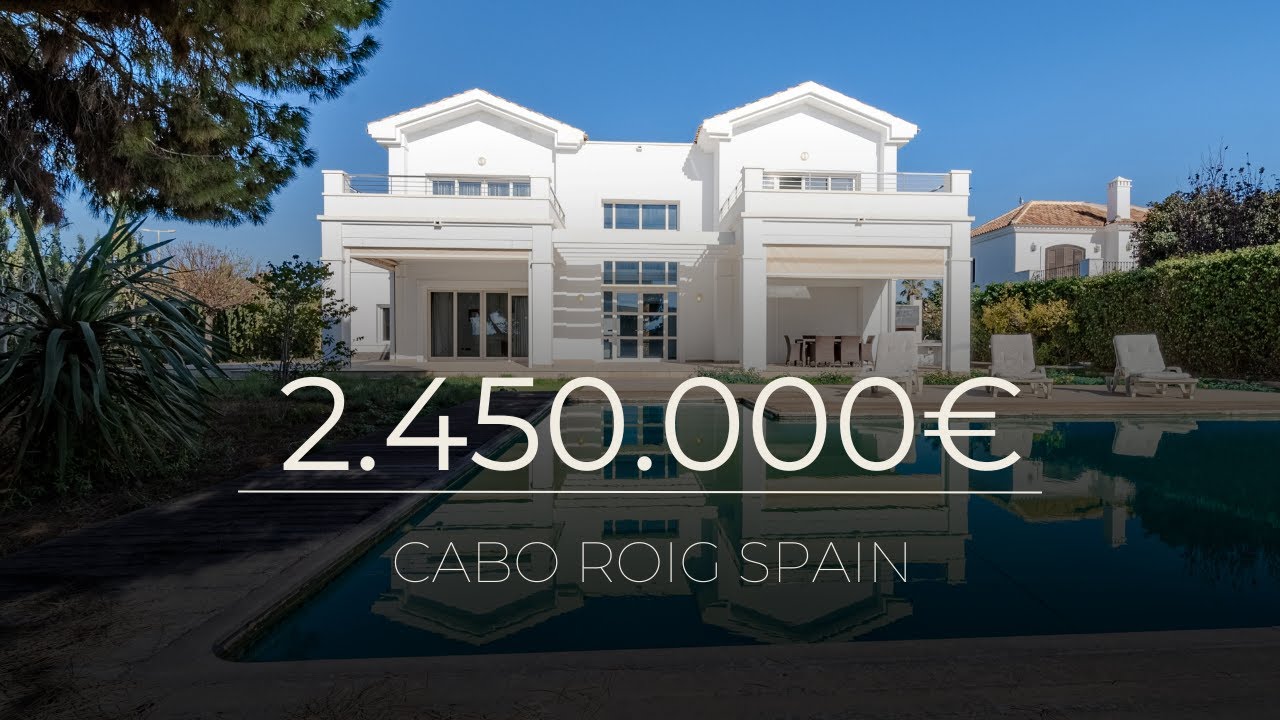Luxury Villa For Sale Cabo Roig Spain