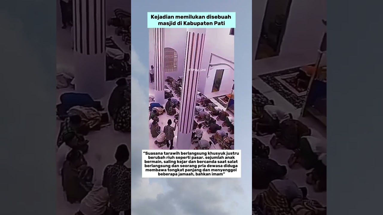 suasa tarawih jadi ricuh #shorts #trendingshorts #viral