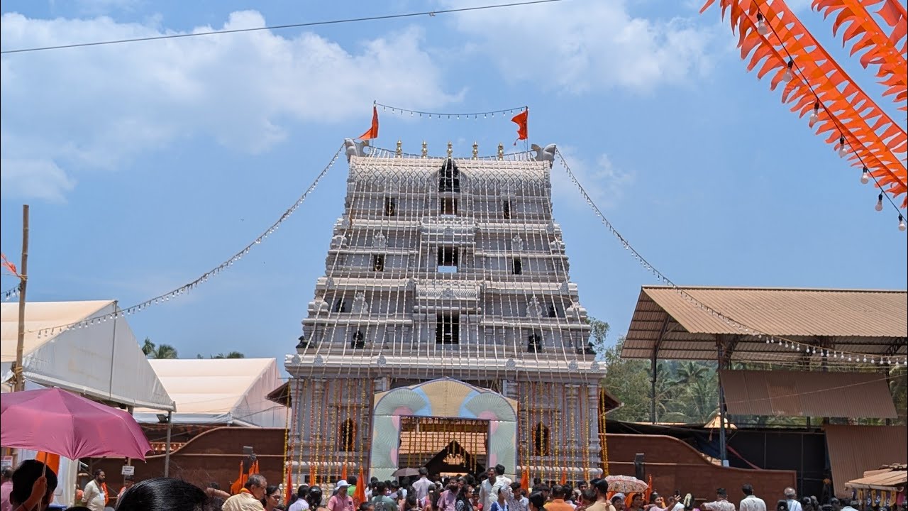 Madhur temple brahmakalashotsava 2025