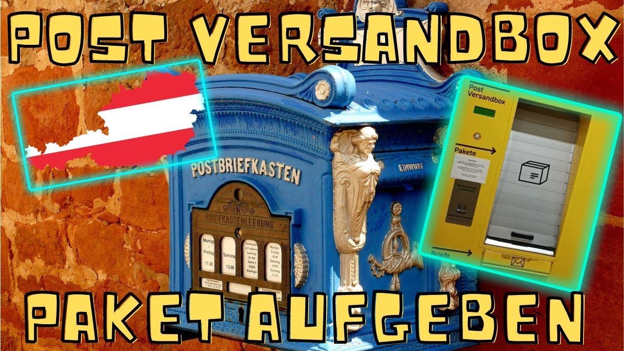 Paket aufgeben bei der Post Versandbox
