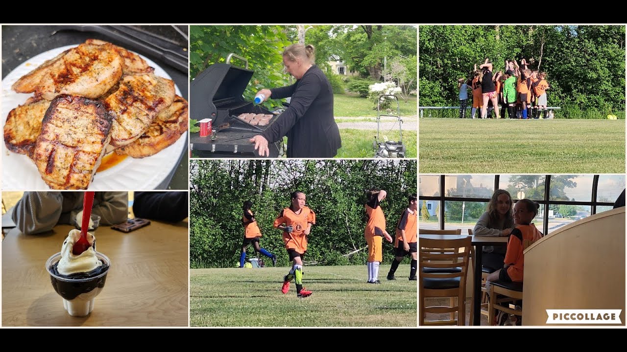 DITL: BBQ, Chit Chat... 1st Game of the Season & Sundaes!