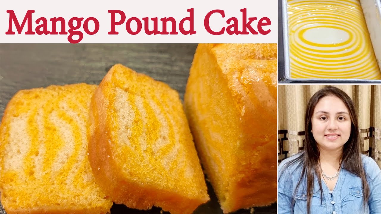 Mango Pound Cake Recipe | Eggless Mango Cake Recipe | मैंगो केक रेसिपी