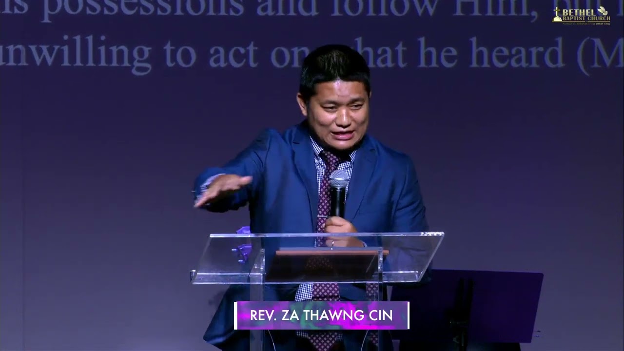 THAWNGTHA CHIM: REV. ZA THAWNG CIN