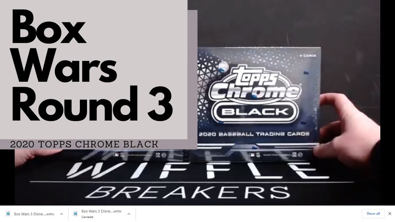 2020 Topps Chrome Black Box Wars Round 3! HOF Auto FTW