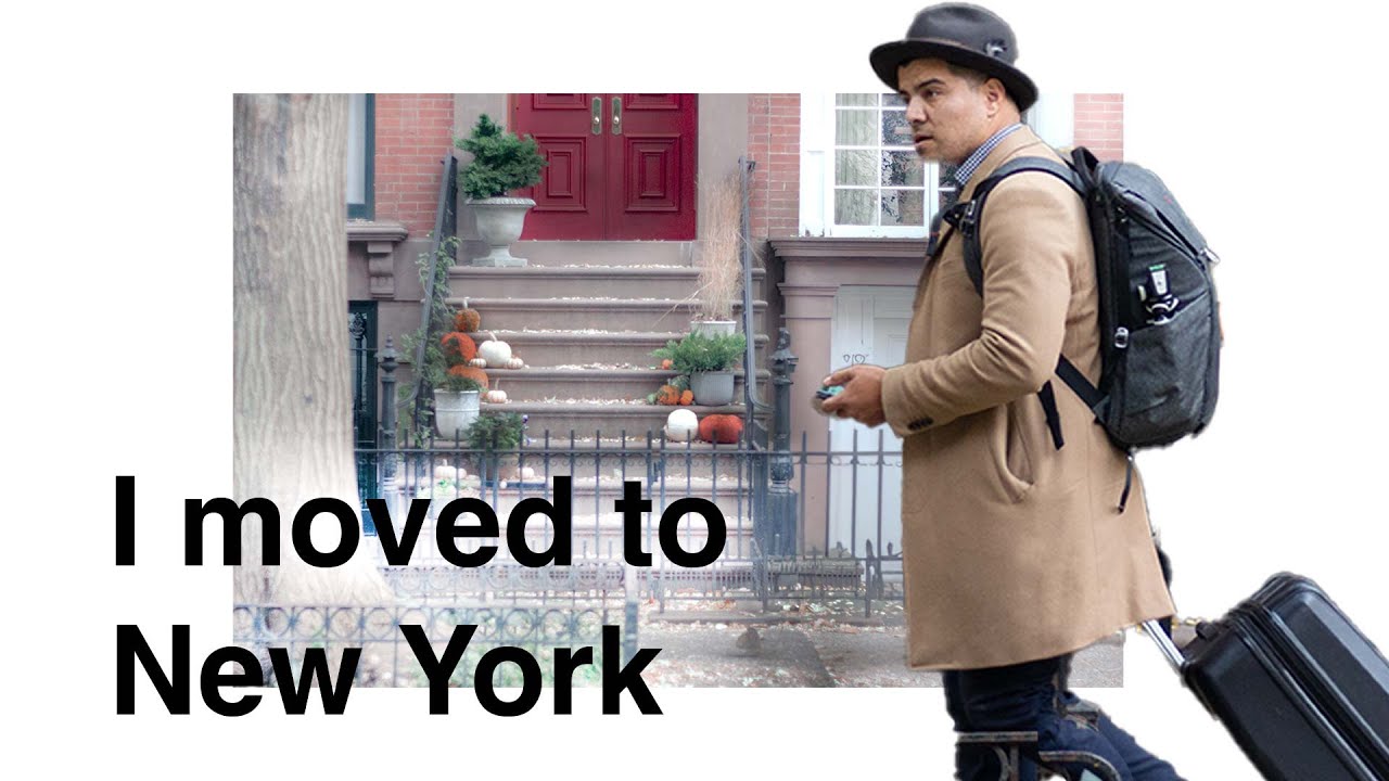 Я уволился с работы и переехал из Торонто в Нью-Йорк.
