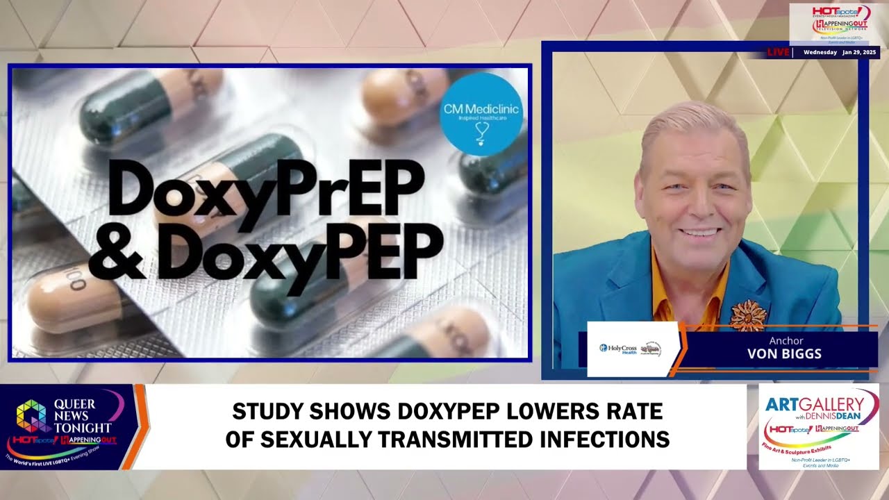 Study Shows DoxyPEP Lowers Rate Of Sexually Transmitted Infections