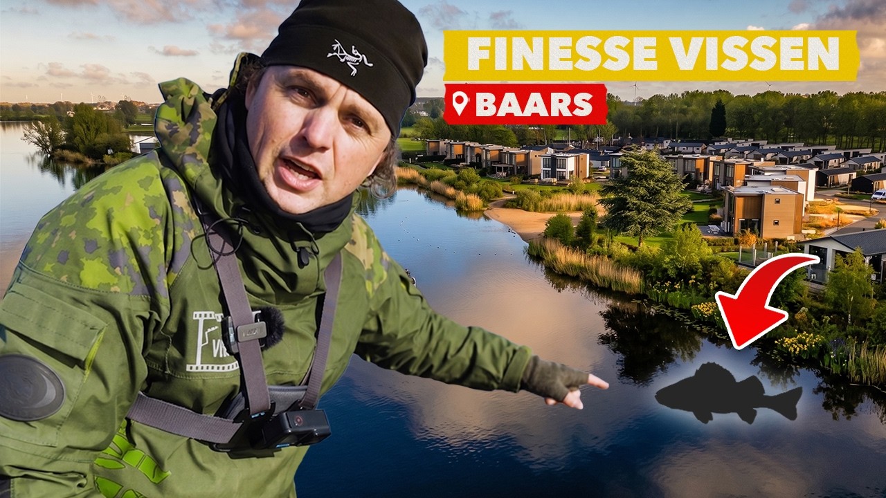 Anders vissen op grote baars! Geen C-rig of ned-rig maar wel finesse..