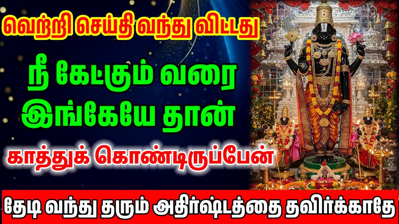 என்னுடைய அருமை உனக்கு புரியவில்லை என்னை அவமதிக்கிறாய்/ #பெருமாள் #perumal