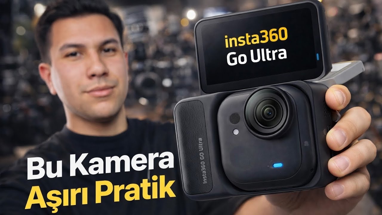 INSTA360 GO ULTRA ! Bu Kamera Küçük Dev Olmuş