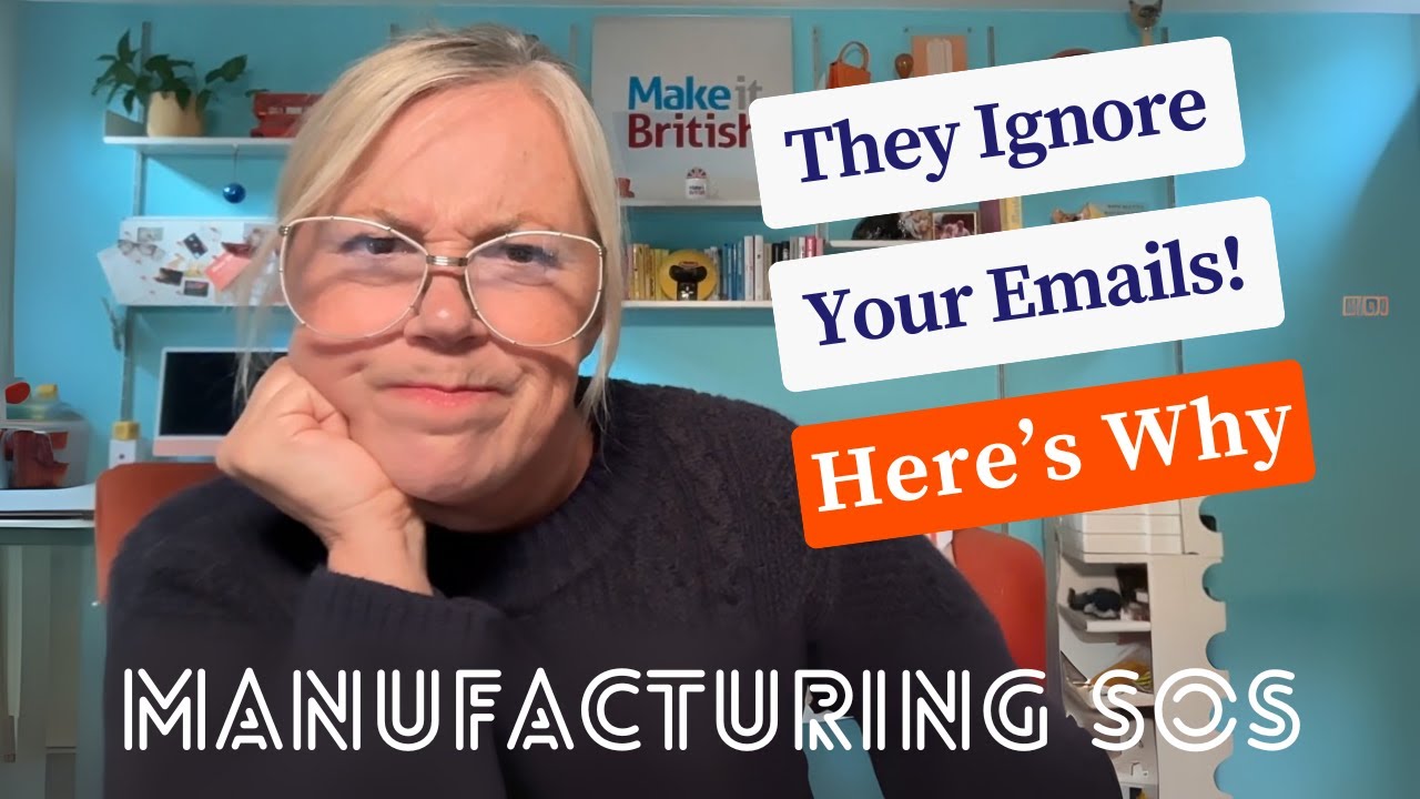 SOS: Why Manufacturers are Ghosting You