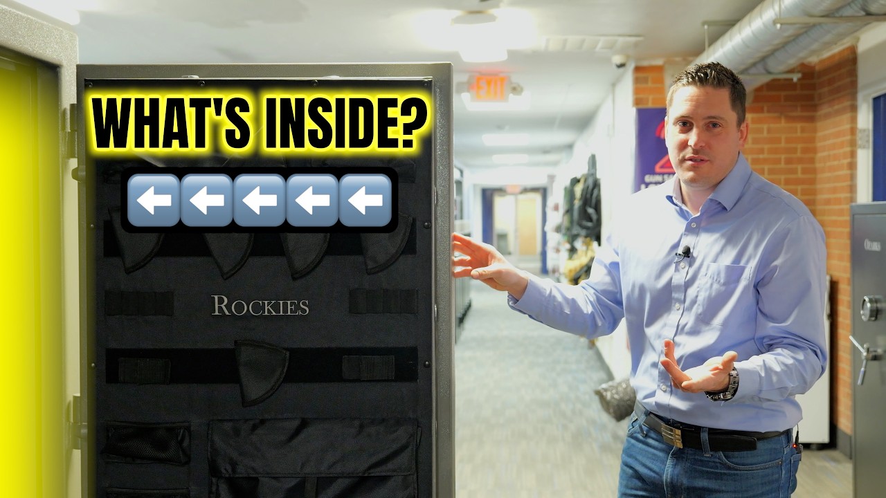 What goes inside this giant gun safe?