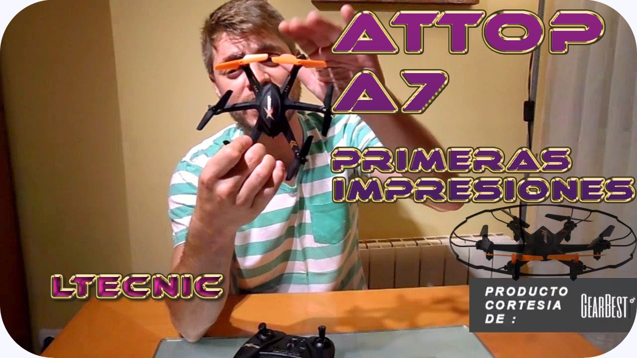 DRONE attop A7, Mini Hexacopter incredibly stable, LTECNIC
