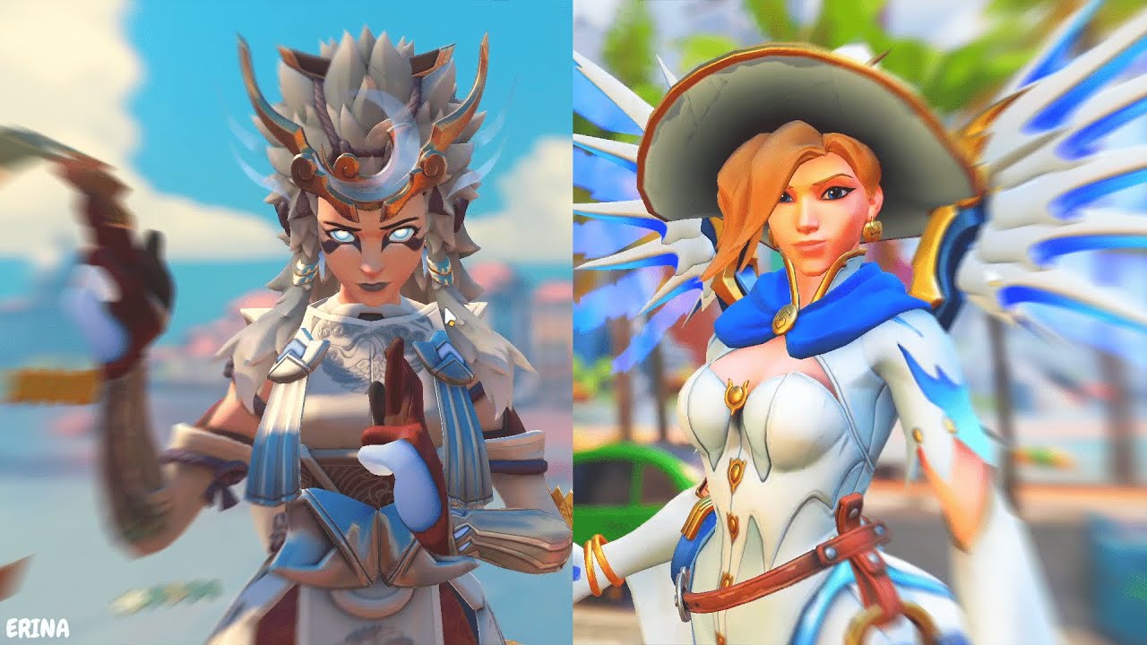 POV: Someone else took Mercy! Competitive Mercy + Kiriko Gameplay ♡ - Overwatch 2