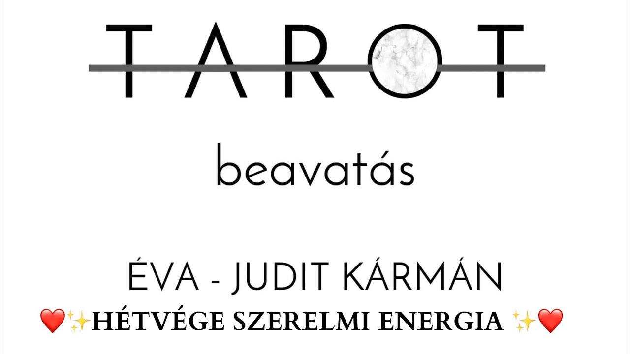 ❤️✨HÉTVÉGE SZERELMI ENERGETIKA✨❤️ 01.23-25.